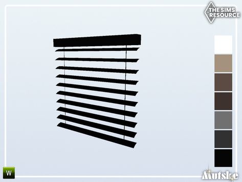 The Sims Resource - Jasper Blinds Privat 1x1 Sims 4 Blinds Cc, The Sims 4 Cc Curtains, Sims 4 Curtains Cc, Roman Curtains, Cc Sims, Curtains Blinds, Sims 4 Cc, Maxis Match, The Sims Resource