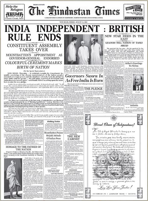 Indian History Aesthetic, India 15 August, 1947 India, 15 August 1947, Freedom Fighters Of India, India Quotes, Ancient Indian History, Happy Independence Day India, Independence Day Special