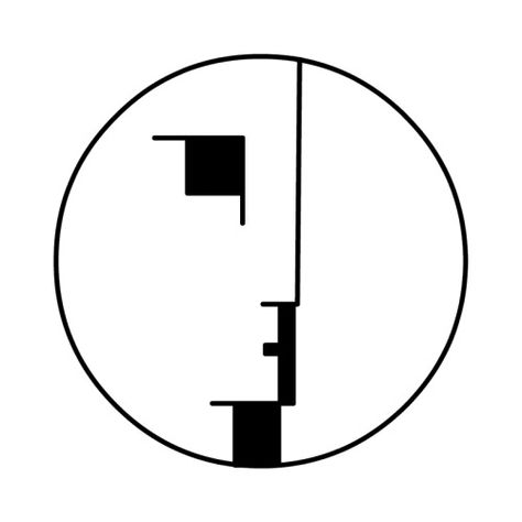 Bauhaus logo created in 1922 by Oskar Schlemmer Baker Tattoo, Bauhaus Logo, Bauhaus Band, Oskar Schlemmer, Cream Tattoo, Stick Tattoo, Medieval Tattoo, Tattoo Design Ideas, Bauhaus Design