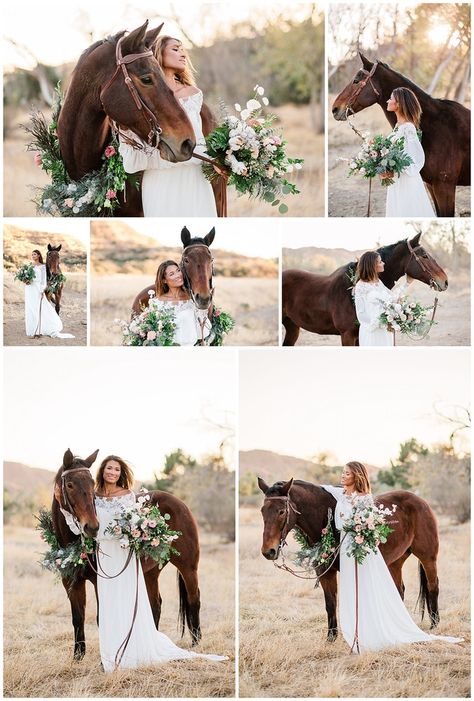 Horse Engagement Photos, Horse Wedding Photos, Country Wedding Pictures, Equestrian Wedding, Country Wedding Photos, Winter Wedding Photos, Cowgirl Wedding, Horse Wedding, Country Theme Wedding