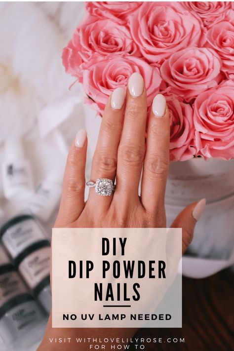 Dip Powder Nails At Home, Diy Dip Powder, Abundantly Blessed, Bee Nails, Dip Manicure, Blessed Assurance, Powder Manicure, Diy Nails At Home, Love Lily