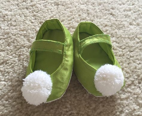 A personal favorite from my Etsy shop https://www.etsy.com/listing/249721378/satin-tinker-bell-style-shoes Fantasia Da Tinker Bell, Tinkerbell Tennis Shoes, Tinkerbell Shoes Women, Tinker Bell Shoes, Infant Tinkerbell Costume, 2nd Birthday, 1st Birthday, Fashion Shoes, Slippers