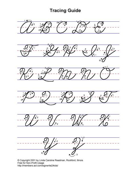 cursive letters | Basic Handwriting for Kids - Cursive - Alphabets and Numbers Cursive Uppercase Letters, Capital Cursive, Capital Letters Worksheet, Uppercase Cursive, Cursive Letters Alphabet, Cursive Worksheets, Cursive Handwriting Worksheets, Teaching Cursive, Abc Tracing