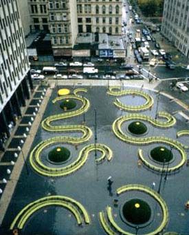 Jacob Javits Plaza Park Seating, Martha Schwartz, Plaza New York, Richard Serra, Urban Forest, Public Realm, Urban Park, Water Walls, Super Ideas