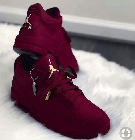 #red/burgundy Jordan shoes Jordan Shoes Girls, Custom Nike Shoes, Chic Sneakers, Shoes Sneakers Jordans, Nike Air Shoes, Cute Nike Shoes, Air Jordan Sneakers, Fresh Shoes, Hype Shoes