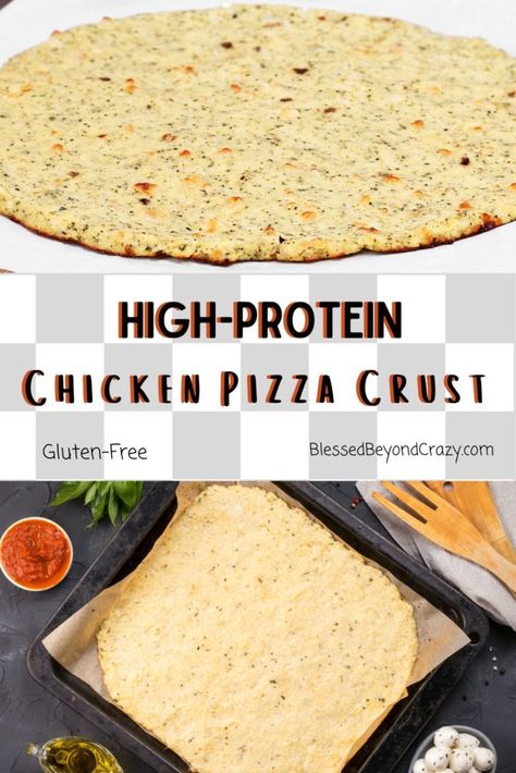 Low Carb Gluten Free Pizza Crust, Chicken Parmesan Crust Pizza, Low Carb High Protein Pizza Crust, Protein Pizza Toppings, No Flour Pizza Crust, Alternative Pizza Crust, Macro Friendly Pizza Crust, Chicken Cottage Cheese Pizza Crust, Chicken Parm Pizza Crust