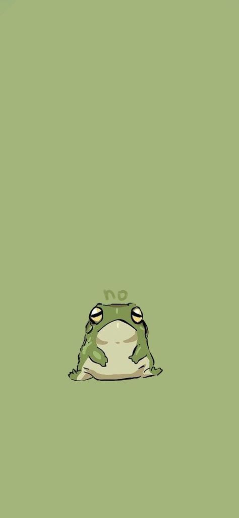 Frog Wallpaper, Frog Pictures, Frog Drawing, Cute Frog, Frog Art, Dessin Adorable, Cute Frogs, Cute Little Drawings, Homescreen Wallpaper