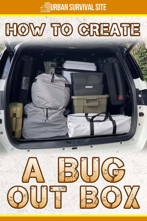 Bug Out Box List, Bug Out Bag Supplies, Bug Out Bags For Families, Bug Out Bag For Women, Bug Out Bag Family, Bug Out Car, Car Bug Out Bag, Big Out Bag List, Survival Bag List