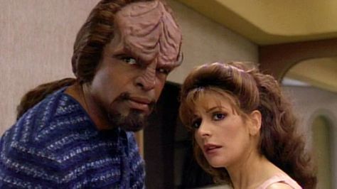 Star Trek's Marina Sirtis Hated The Troi-Worf Romance Storyline More Than Fans Think Deanna Troi, Jonathan Frakes, Marina Sirtis, Star Trek The Next Generation, Oral History, Crew Members, Executive Producer, Live Long, Next Generation