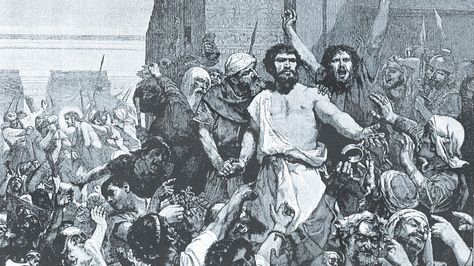 The Story of Barabbas Is No Mere Prisoner Swap Passover Traditions, Sodom And Gomorrah, Son Of God, Picture Library, Christian Faith, Bible Scriptures, Spirituality, Historical Figures, Bible