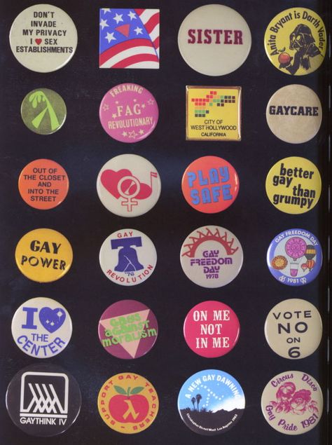 Vintage Queer Pins, Queer Symbols, Queer Patches, Pin Prints, Diy Patches Punk, Queer Pins, Zine Collage, 3 Of Cups, Shuffle Collage