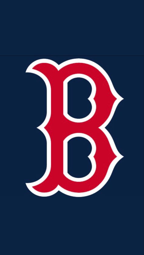 Mlb Wallpaper, Chicano Drawings, Red Sox Baseball, Sports Wallpapers, Mlb Teams, Boston Red, Blue Design, Sports Logo, Boston Red Sox