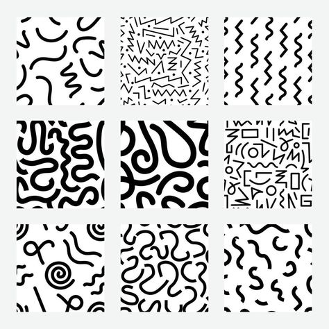 Squiggle Illustration, Squiggly Lines Pattern, Curvy Lines Pattern, Wiggle Wiggle, Lines Pattern, Nails 2020, Logo Banners, Pattern Seamless, Line Illustration