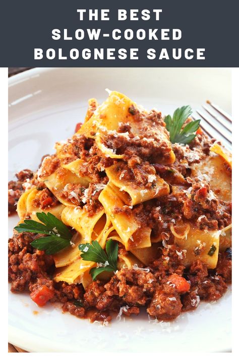 The Best Slow-Cooked Bolognese Sauce Recipe | Ragù Bolognese is the undisputed king of meat sauces, and this is the best way to make it.	  #fallrecipes #autumnrecipes #seriouseats #recipes Meat Sauces, Meat Sauce Recipe, Ragu Bolognese, Bolognese Sauce Recipe, Fall Eats, Meat Sauce Recipes, Bolognese Recipe, Winter Dishes, Food Lab