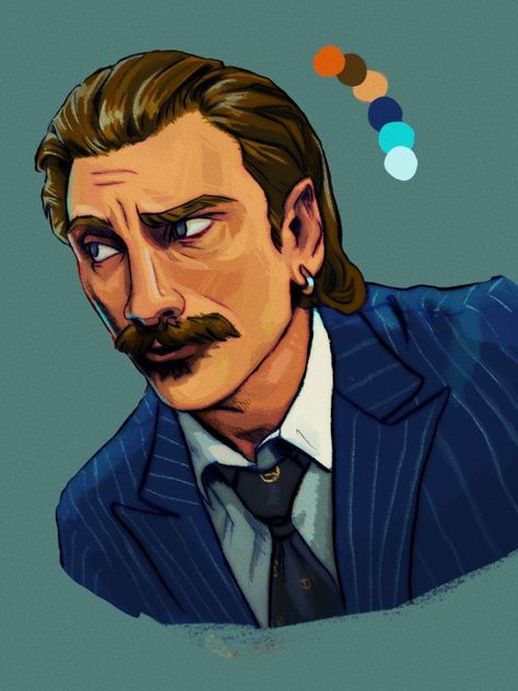 Mustache Reference Drawing, Tangerine Fanart, Ford Fanart, Mustache Art, Train Movie, Thomas And His Friends, Cowboys From Hell, Taylor Johnson, Aaron Johnson