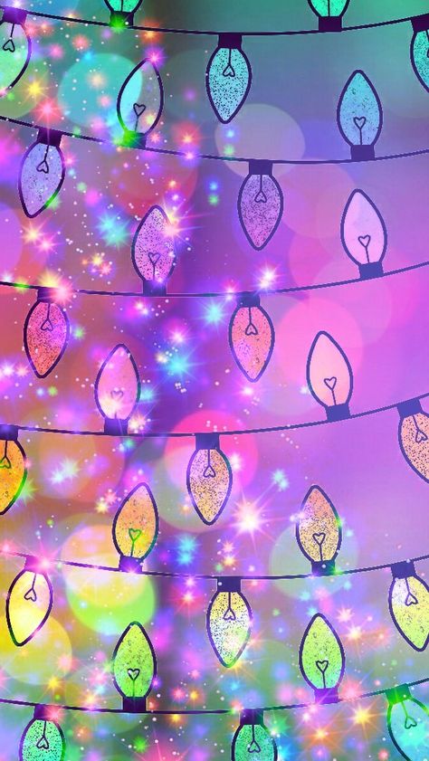 Unique Christmas Wallpaper, Neon Christmas Wallpaper, Neon Christmas Aesthetic, Bright Christmas Wallpaper, Christmas Wallpaper Glitter, Christmas Wallpaper Lights, Pretty Christmas Wallpaper, Christmas Light Wallpaper, Colorful Christmas Wallpaper