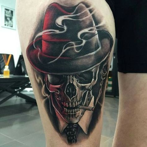 Tato Realis, Arm Cover Up Tattoos, Cover Up Tattoos For Men, Skull Rose Tattoos, Catrina Tattoo, Skull Hand Tattoo, Skull Sleeve Tattoos, Skull Sleeve, Music And Art