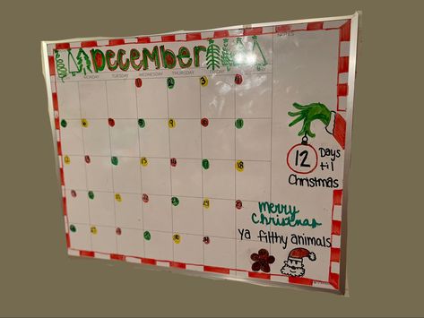 Christmas White Board Calendar, December White Board Calendar, December Calendar 2023 Whiteboard, Christmas Whiteboard Calendar Ideas, Christmas Calendar Whiteboard, December Whiteboard Ideas, Dry Erase Board Calendar Ideas, December Dry Erase Calendar Ideas, September Dry Erase Calendar Ideas