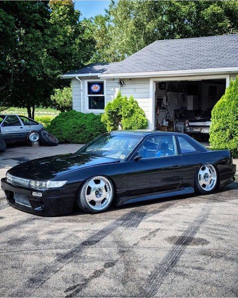 S13 Coupe, Initial D Car, Silvia S13, Pretty Cars, Tuner Cars, First Car, Jdm Cars, Whips, Jdm