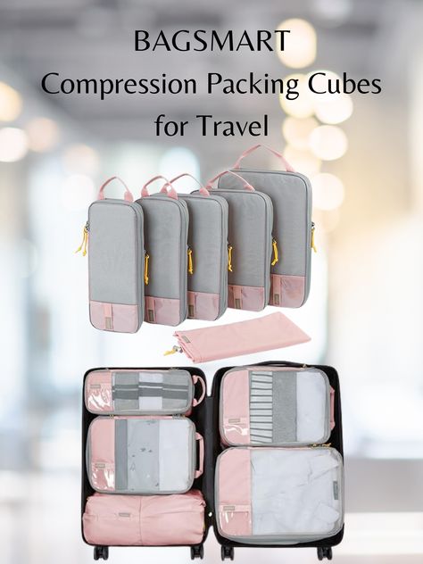 Suitcase Organizer, Travel Luggage Organization, Luggage Organizer, Suitcase Organization, Travel Cubes, Packing Organizers, Luggage Organization, Travel Essentials For Women, Packing Cubes