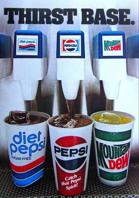 Pepsi Ad, Diet Pepsi, Food Ads, Pepsi Cola, Retro Advertising, Retro Ads, Retro Recipes, Retro Pop, Mountain Dew