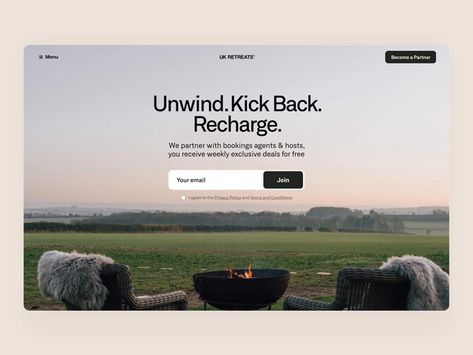 Retreat Website, Fitness Landing Page, Landing Page Animation, Landing Page Design, Change The World, Page Design, Design Inspo, Landing Page, Logo Branding