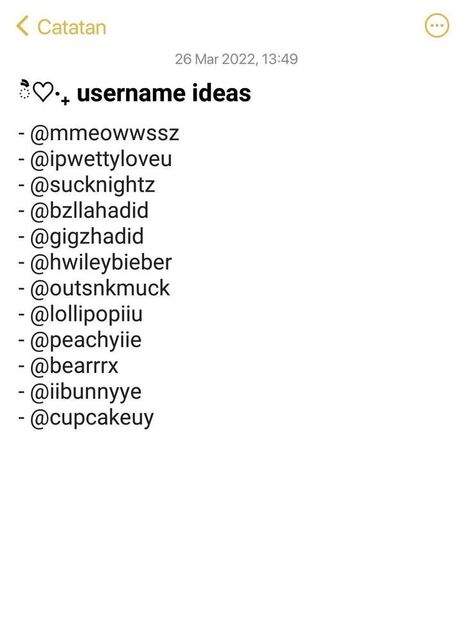 K Username Ideas, Aesthetic Ig Username Ideas, Random Nicknames, Nama Ig Aesthetic, Usn Ideas, Username Ig Aesthetic, Username Ideas Instagram, Bios Aesthetic, User Ideas