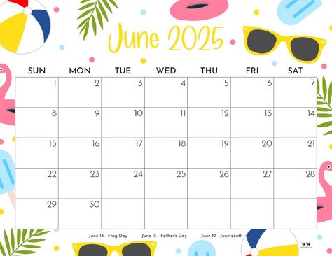 Choose from 107 June 2025 monthly calendars perfect to kickoff summer yet still stay organized all month long. 100% FREE! Print from home! May 2025 Calendar, Calender 2025 Printable, 2025 Printable Calendar Free, Blank Calendar Printable, June Calendar Printable, Halloween Calendar, Free Summer Activities, Free Printable Calendar Templates, Recycled Paper Crafts