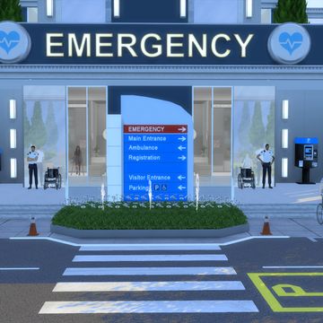 Sims4 Hospital Mod, Sims 4 Medical Mod, Sims Hospital Build, Sims 4 Hair Store Cc, Sims 4 Hospital Lot, Sims 4 Doctors Office, Sims Highschool Cc, Private Practice Sims 4, Sims 4 Ambulance Cc