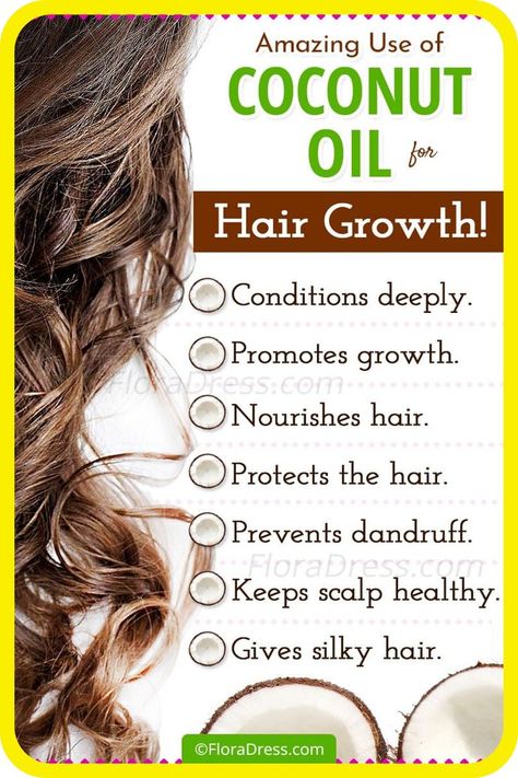 Here�s How To Use Coconut Oil To Stop Your Hair From Falling Out, Thinning Or Going Gray Fizzy Hair, Coconut Oil For Hair, Apply Coconut Oil, Benefits Of Coconut, Oil For Hair Growth, Best Hair Oil, Coconut Oil Uses, Oil For Hair, Benefits Of Coconut Oil