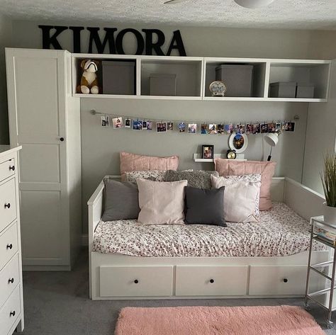 Girls Daybed Room, Box Room Bedroom Ideas, Daybed Room, Small Guest Bedroom, Redecorate Bedroom, Teen Bedroom Decor, Room Design Bedroom, Girl Bedroom Decor, Small Room Bedroom