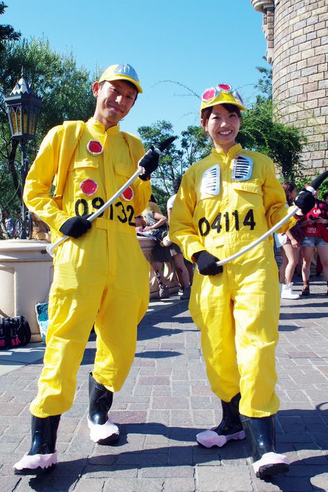 Cda from monsters inc Monsters Inc Hazmat Costume, 2319 Monsters Inc Costume, Cda Costume, Monsters Inc Cda, Monsters Inc Costumes, Monsters Inc Costume Diy, Monsters Inc Halloween Costumes, Disney 5k, Monsters Inc Halloween