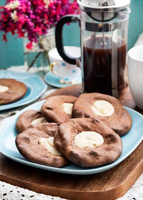 Cloud Bread Danish, Danishes Recipe, Bread Cloud, Chocolate Danish, Beach Recipes, Zucchini Bread Healthy, Gluten Free Desserts Healthy, Recipe Bread, Bread Chocolate