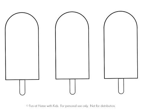 Ice Cream Stick Craft, Easy Preschool Crafts, Paper Outline, Ice Cream Stick, Construction Crafts, Cute Coloring Pages, School Art, Elementary Art, Winter Activities