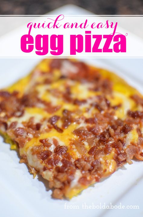 Quick and Easy Egg Pizza. A great gluten free alternative to the real thing! Egg Diet Results, Grapefruit Diet Plan, Egg And Grapefruit Diet, Egg Pizza, Skip Breakfast, Egg Diet Plan, Boiled Egg Diet Plan, Boiled Egg Diet, Eating Eggs