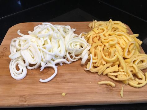 Keto Carnivore Egg Noodles - Very Low Carb but Delish! Carnivore Recipes With Cream Cheese, Carnivore Noodles Recipe, Low Carb Egg Noodles, Egg White Noodles, Carnivore Egg Noodles, Carnivore Mac And Cheese, Egg Whites Wrap, Pasta Lasagna, Protein Sparing Modified Fast