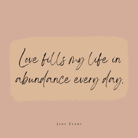 Abundance Of Love, Manifest Love Affirmations, November Magic, Affirmation Love, Affirmation Manifestation, Manifest Love, Love W, Love Affirmations, Truth Quotes