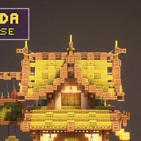 Graysun | Minecraft Builds on Instagram: "Minecraft - Panda House 🐼 1.20 bamboo blocks 🧱Ressource pack: Jermsy Better leaves 🌄SHADERS: Complementary shaders V4.7(Custom setting) 🔹️ Built on bakery.dedimc.io 🔹️Join us! _________________________________________ 💾 Request my builds on Patreon! (Link in bio) 🔄 Share this with your Minecraft friends! 👥️ Follow for Minecraft ideas and inspiration _________________________________________ 🏷 - tags: #minecraft #minecraftbuilds #minecraftbuildin Minecraft Building Ideas Bamboo, Bamboo Starter House Minecraft, Bamboo Minecraft Builds, Minecraft Bamboo Treehouse, Panda House Minecraft, Minecraft Bamboo Builds, Minecraft 1.20 House, Minecraft Bamboo House, Minecraft Bamboo Block Pallet