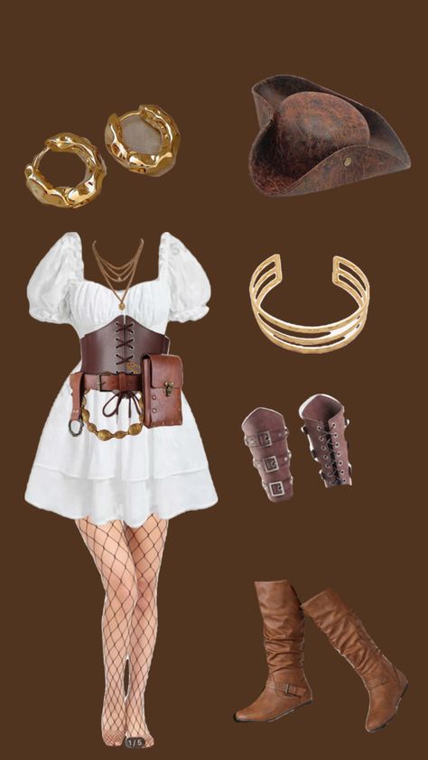 Halloween, Pirate costume, Halloween costumes Blackbeard Outfit, Skeleton Pirate Costume, Treasure Hunter Outfit, Pirate Outfit Female, Wench Dress, Pirate Attire, Pirate Captain Costume, Zombie Pirate, Hook Costume