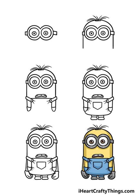 How To Draw A Minion � A Step by Step Guide Drawings step by step for kids #drawingsstepbystepforkids Drawing ideas #drawingideas Drawing ideas for kids #drawingideasforkids 3.918 Minions Drawing, Minion Cartoon, Christmas Drawings For Kids, Minion Drawing, The Minions, Lion Drawing, Easy Drawings For Beginners, Easy Cartoon Drawings, Directed Drawing