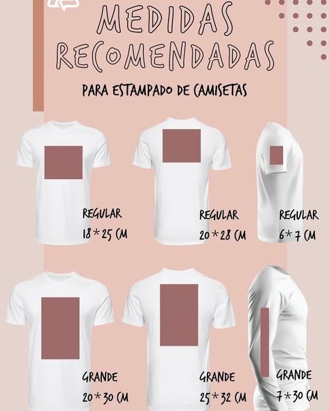 Aquí te comparto una idea de medidas para tus t-shirt 💫 existen muchas más pero las más utilizadas son esas 📝 #estampadoorlando#estampadokissimmee#kissimmee#orlando#viniltextilkissimmee#viniltextilorlando#sublimadokissimmee#sublimadoorlando#personalizado#personalizadoorlando#personalizadokissimmee Tshirt Sticker, Tshirts Ideas, Sublimacion Ideas, Media Logo, Instagram Outfits, Urban Fashion, Instagram Feed, Clothing Brand, Cricut