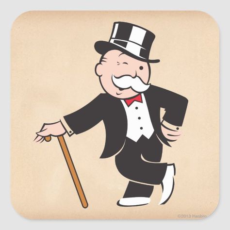 Monopoly | Uncle Pennybags Winking Square Sticker #monopoly #guy #mr #monopoly #rich #SquareSticker Affiliate Quotes Girlfriend, Monopoly Man, Catrina Tattoo, Old Cartoon Characters, Space Poster, Uncle Gifts, Ipad Sleeve, Vintage Canvas, Custom Posters