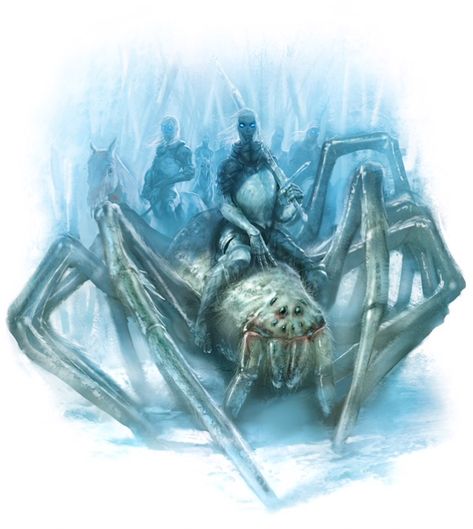 The Others riding Ice Spiders as big as Hounds Marc Simonetti, Game Of Thrones Books, Giant Spider, White Walker, Asoiaf Art, Hbo Game Of Thrones, Fan Theories, Ice And Fire, Game Of Thrones Art