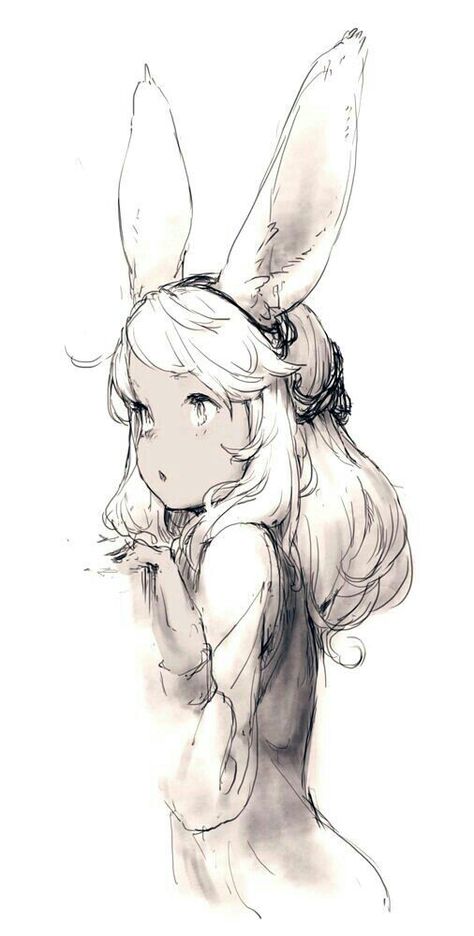 Bunny Girls, Arte Do Kawaii, 캐릭터 드로잉, Poses References, Character Design References, Anime Sketch, Fantasy Character Design, 그림 그리기, Character Design Inspiration