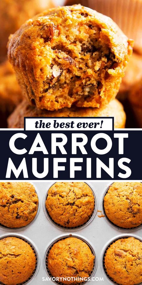 Best Carrot Muffins Recipe, Recipes With Grated Carrots, Gluten Free Carrot Muffins Recipes, Delicious Carrot Recipes, Carrots Muffins Recipe, Easy Healthy Carrot Muffins, Carrot Pineapple Muffins Healthy, Healthy Carrot Muffin Recipes, Shredded Carrot Recipes Baking