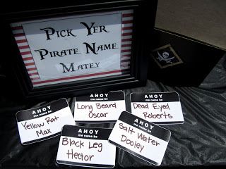 Mason Name, Pirate Name, Pirate Words, Pirate Names, Pirates Party, Pirate Activities, Neverland Pirates, Pirate Theme Party, Pirate Day