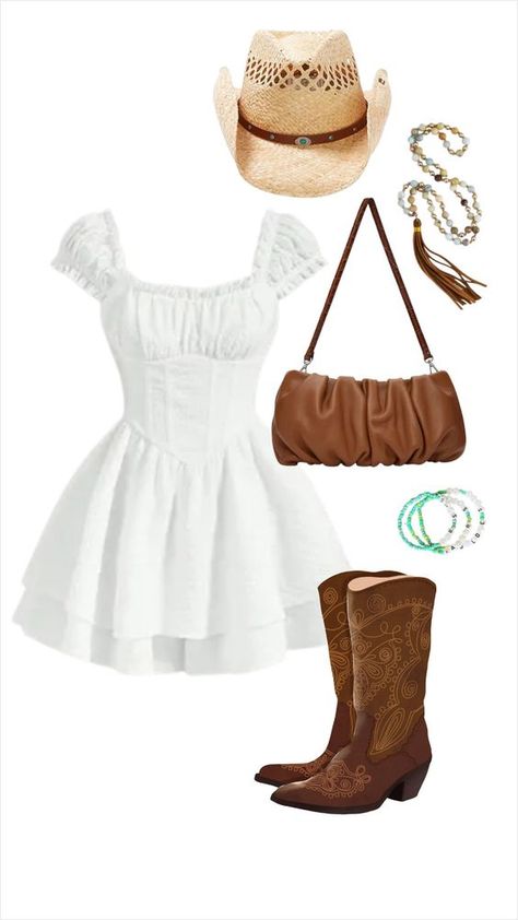 50 Nashville Outfits That Attract Compliments Like a Magnet 2024 Traje Cowgirl, Country Outfits Women, Country Concert Outfits, Casual Country Outfits, Cowgirl Style Outfits, Taylor Swift Tour Outfits, Southern Outfits, Fest Outfits, Country Style Outfits