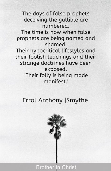 Time Is Now, False Prophets, The Time Is Now