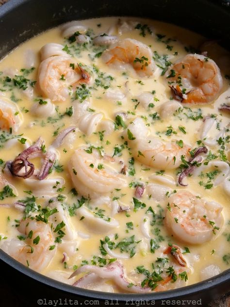 Seafood Medley Recipes, Mixed Seafood Recipe, Seafood Medley, Seafood Mix, Seafood Sauce, Seafood Pasta Recipes, Best Seafood Recipes, Seafood Stew, Nigella Lawson