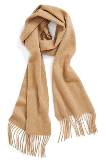 $52, Tan Scarf: Nordstrom Solid Woven Cashmere Scarf Camel One Size One Size. Sold by Nordstrom. Click for more info: https://lookastic.com/women/shop_items/127892/redirect White Cashmere Scarf, Tan Scarf, Dress Appropriately, Fashion Aesthetics, Pashmina Scarf, Mens Scarves, Cotton Scarf, Style Chic, Cashmere Scarf